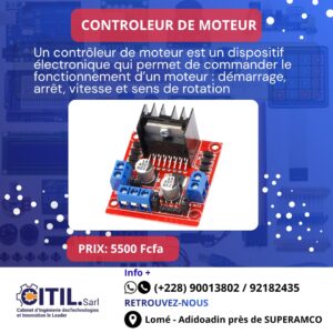 contrôleur de moteur l298n